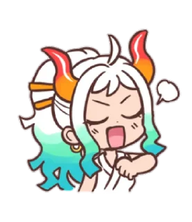 😌 emoji Yamato official Telegram sticker 5 of 25