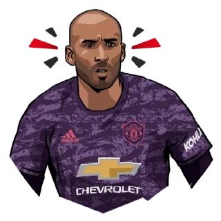 😳 emoji Manchester United official stickers Telegram sticker 5 of 91