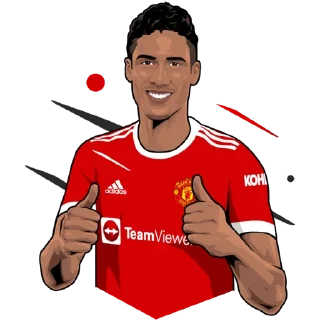 👍 emoji Manchester United official stickers Telegram sticker 17 of 91