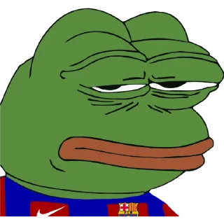 😒 emoji Barcelona @PEPE_FootballFan Telegram sticker 2 of 60