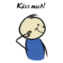 💋 emoji Qonshu - Deutsch Telegram sticker 16 of 84