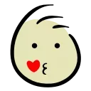 😘 emoji Qonshu Emoji Telegram sticker 12 of 35