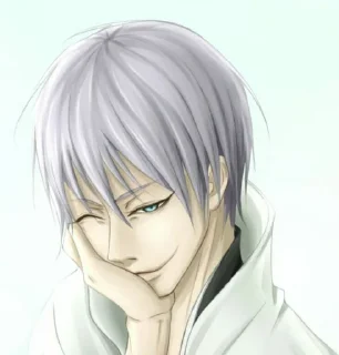 ✨ emoji ichimaru gin @otakochannle Telegram sticker 22 of 36