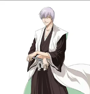 ✨ emoji ichimaru gin @otakochannle Telegram sticker 8 of 36