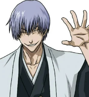 ✨ emoji ichimaru gin @otakochannle Telegram sticker 10 of 36