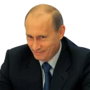 😼 emoji Vladimir Putin Telegram sticker 10 of 48
