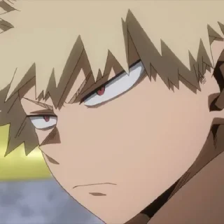 💥 emoji Katsuki Bakugo @StickersofAnime Telegram sticker 13 of 26