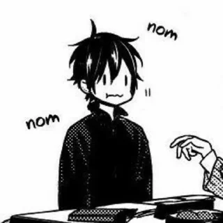 ➖ emoji ֙⋆Horimiya Telegram sticker 16 of 49
