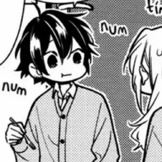 ➖ emoji ֙⋆Horimiya Telegram sticker 22 of 49