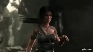 Sticker from Tomb Raider