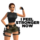 Sticker from Tomb Raider Memes