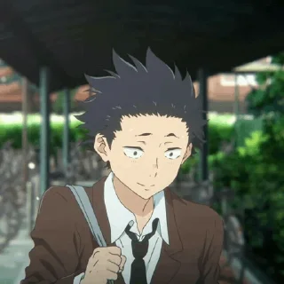 ☔️ emoji A silent voice ¦ @weebinal Telegram sticker 15 of 120