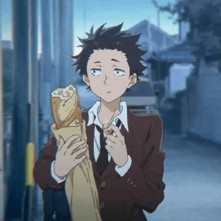 ☔️ emoji A silent voice ¦ @weebinal Telegram sticker 17 of 120