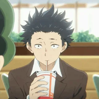☔️ emoji A silent voice ¦ @weebinal Telegram sticker 18 of 120
