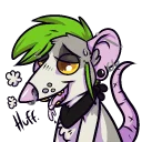 😳 emoji Meoxie // Rat & Broccoli Telegram sticker 17 of 29
