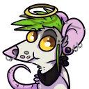😇 emoji Meoxie // Rat & Broccoli Telegram sticker 5 of 29