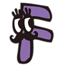 😕 emoji Jolly alphabets [SeRaMo.iR] Telegram sticker 6 of 41