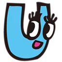 😳 emoji Jolly alphabets [SeRaMo.iR] Telegram sticker 21 of 41