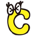 Sticker from Jolly alphabets [SeRaMo.iR]
