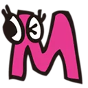 😌 emoji Jolly alphabets [SeRaMo.iR] Telegram sticker 13 of 41