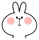 Sticker from Spoiled Rabbit \Facial\ [@Stikeram] [SeRaMo.iR]