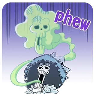 👻 emoji Brook Telegram sticker 7 of 36
