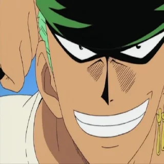💚 emoji Zoro ↝ @one_pieceAR Telegram sticker 18 of 25