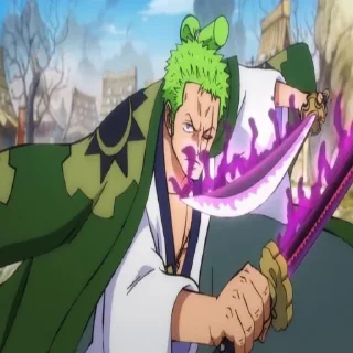 Sticker from Zoro ↝ @one_pieceAR