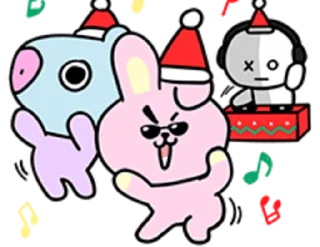 🕺 emoji @WithBTS BT21 🎊 Telegram sticker 9 of 26