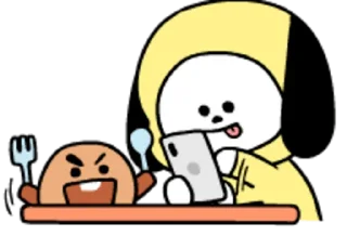 📱 emoji @WithBTS BT21 🎊 Telegram sticker 11 of 26