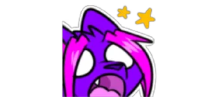 😮 emoji FelisRandomis Twitch Emotes Telegram sticker 5 of 33