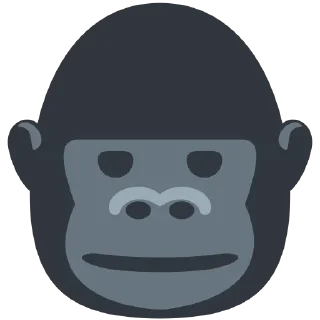 🦍 emoji twitch emotes Telegram sticker 15 of 36