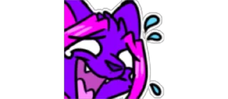 😂 emoji FelisRandomis Twitch Emotes Telegram sticker 6 of 33
