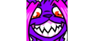 😈 emoji FelisRandomis Twitch Emotes Telegram sticker 9 of 33