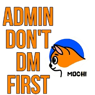 🔸 emoji MOCHI Telegram sticker 13 of 20