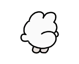 ⭐ emoji やさうさちゃん Telegram sticker 7 of 120