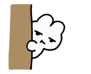 😒 emoji やさうさちゃん Telegram sticker 5 of 120