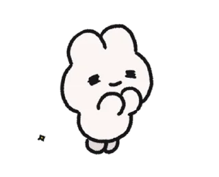 ☺️ emoji やさうさちゃん Telegram sticker 10 of 120
