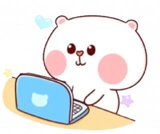 💻 emoji Sweet Couple-@Chamoosh @MochaStickers Telegram sticker 5 of 38