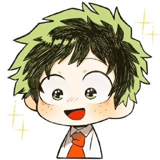 😳 emoji Deku — @stckrRobot Telegram sticker 4 of 85