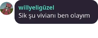 Sticker from Willy'nin melekleri