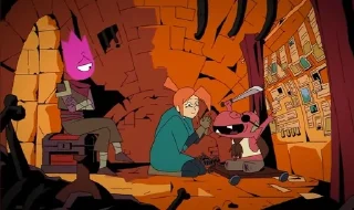 Sticker from Dead cells мелкочленный