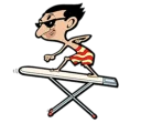 🏄 emoji Mr Bean Telegram sticker 18 of 41