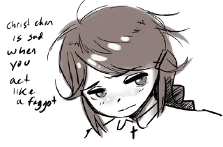 🙏 emoji Christ-chan malaclypse Telegram sticker 1 of 49