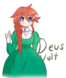 🙏 emoji Christ-chan malaclypse Telegram sticker 2 of 49