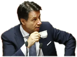 ☕️ emoji Italian politicians Telegram sticker 24 of 24