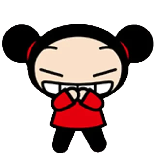 🤭 emoji pucca Telegram sticker 13 of 28
