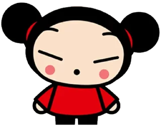 ❓ emoji pucca Telegram sticker 2 of 28