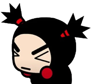 😣 emoji pucca Telegram sticker 16 of 28