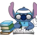 Sticker from stitch